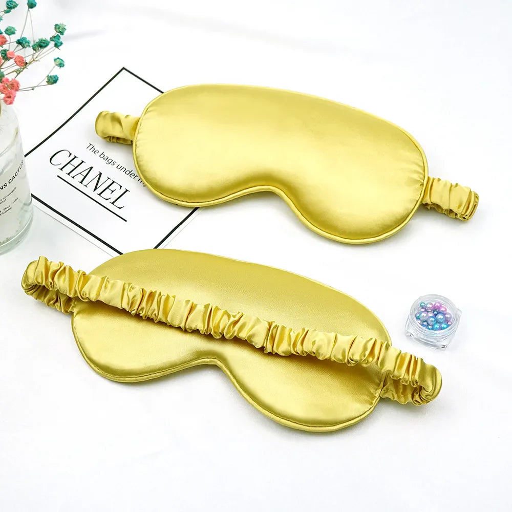 Zijdezacht Slaapmasker – Oogmasker voor Reizen, Relaxen & Gezond Slapen