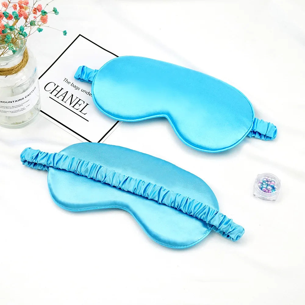 Zijdezacht Slaapmasker – Oogmasker voor Reizen, Relaxen & Gezond Slapen