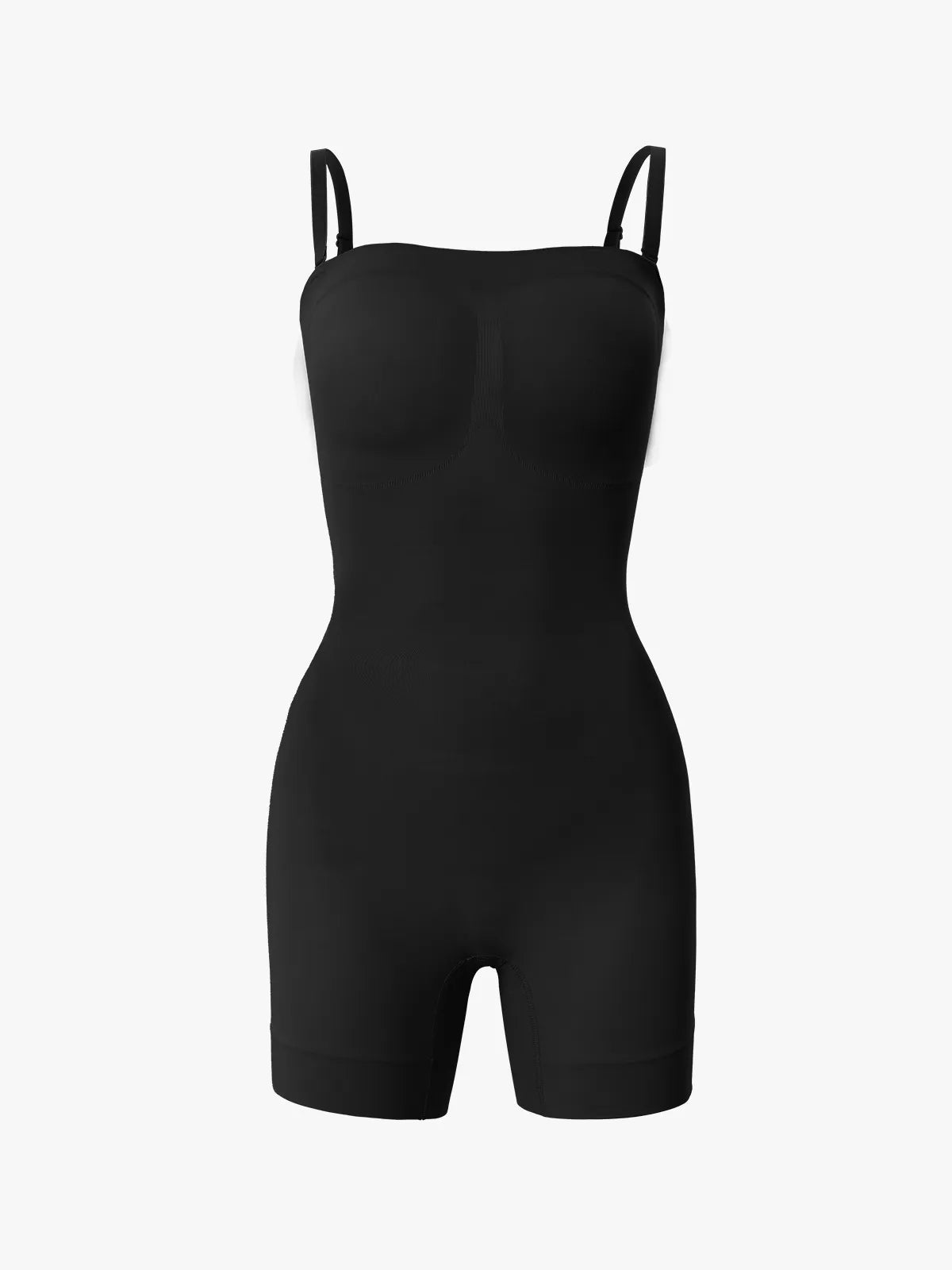 Naadloos Corrigerend Bodysuit met Verstelbare Bandjes en Open Kruis voor Comfort en Veelzijdigheid