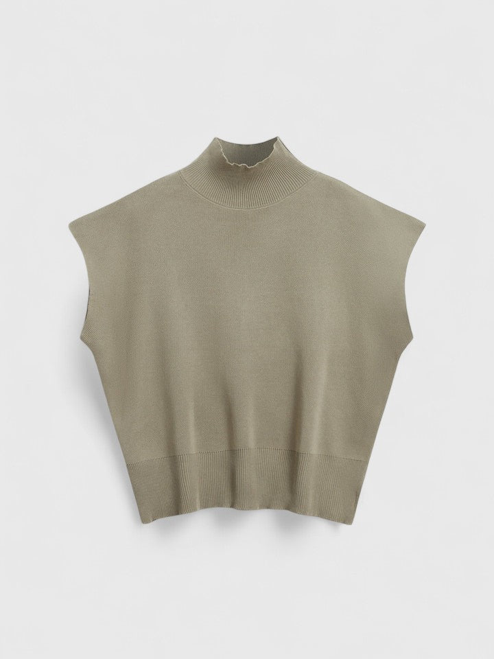 Elegante Dames Top – Veelzijdig Effen Ontwerp, Comfortabele Stretch Pasvorm, Dagelijkse Essential