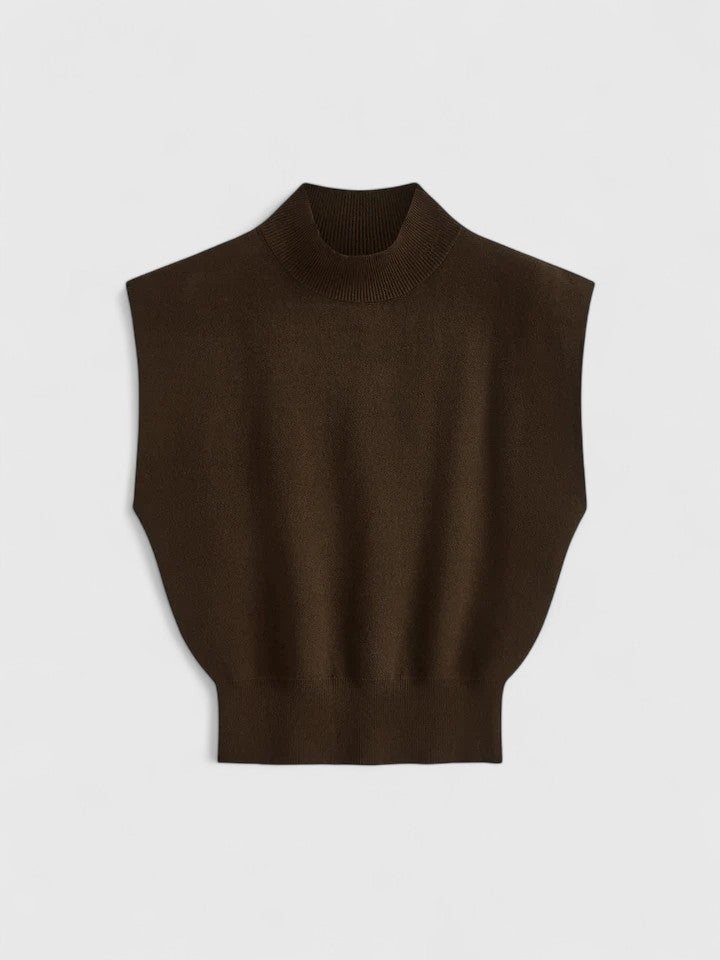 Elegante Dames Top – Veelzijdig Effen Ontwerp, Comfortabele Stretch Pasvorm, Dagelijkse Essential