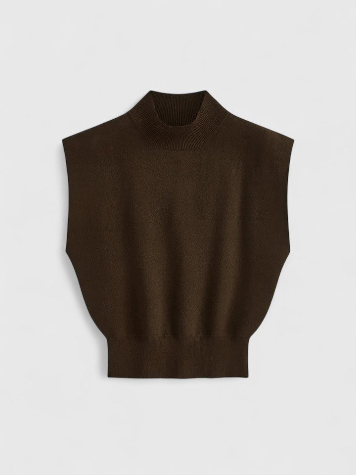 Elegante Dames Top – Veelzijdig Effen Ontwerp, Comfortabele Stretch Pasvorm, Dagelijkse Essential