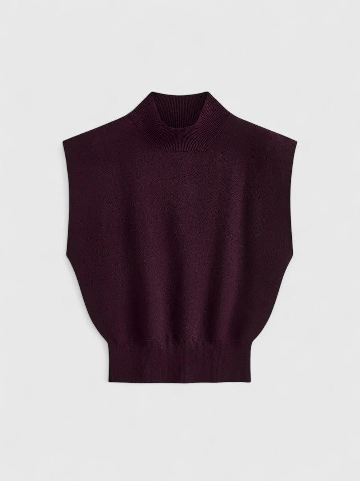 Elegante Dames Top – Veelzijdig Effen Ontwerp, Comfortabele Stretch Pasvorm, Dagelijkse Essential