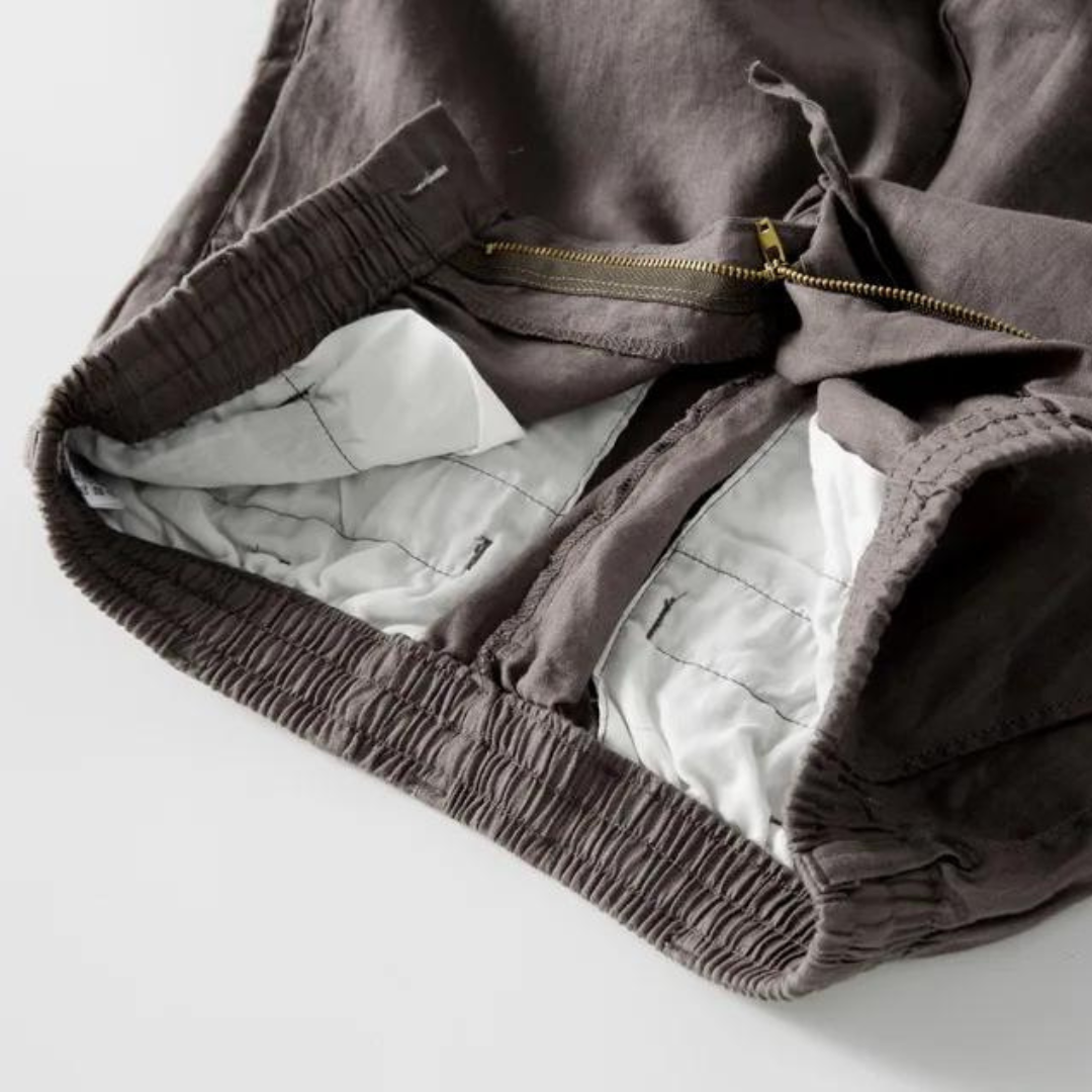 Lichtgewicht Linnen Broek voor Heren – Ademend Zomercomfort en Smart Casual Stijl
