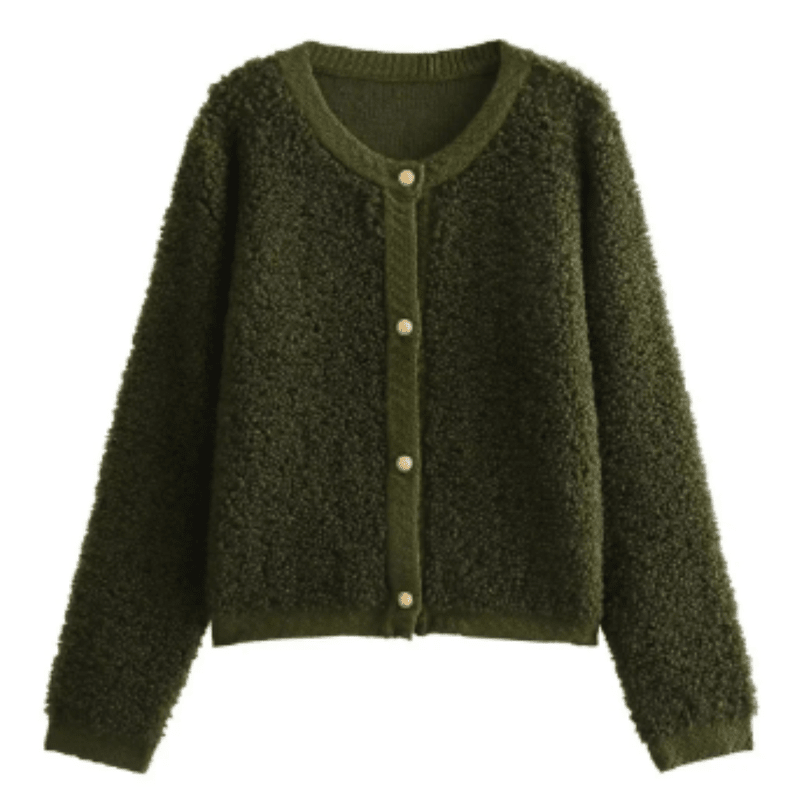 Casual Dames Vest Kort Teddy Cardigan – Ademend en Losse Pasvorm voor Stijlvolle Zomerlook 1