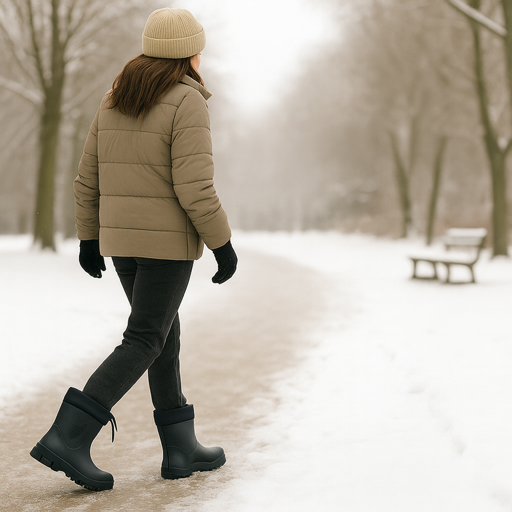 Thermo Regenlaarzen voor Dames – Antislip Zool & Warme Voering voor Outdoor Gebruik