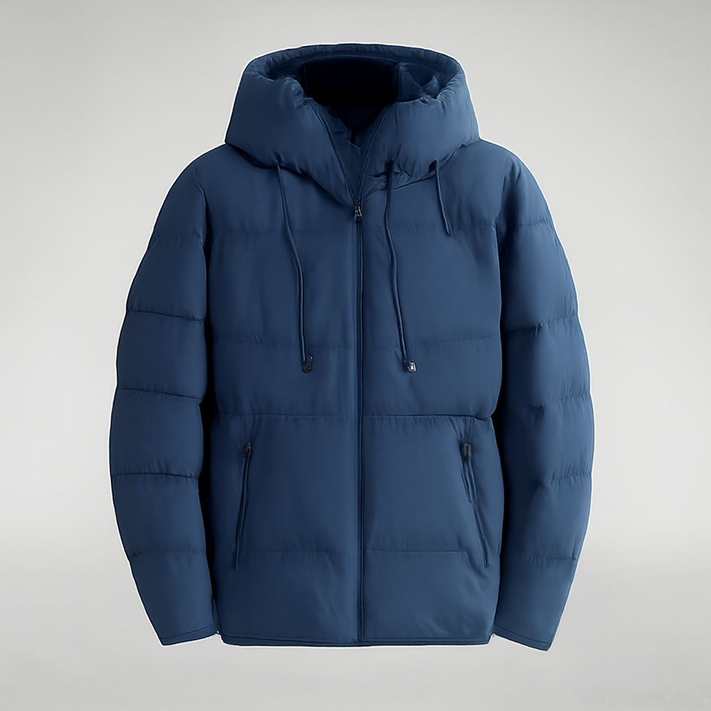 Heren Winter Puffer Jas – Warm en Stijlvol Jack voor Koude Dagen
