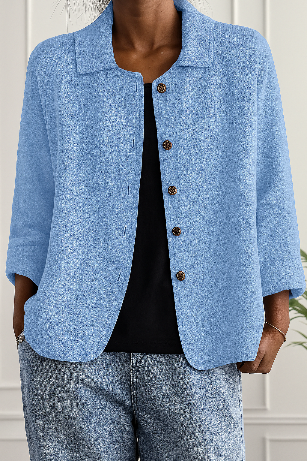 Klassieke Lichtgewicht Top – Comfortabel, Ademend & Tijdloos Design