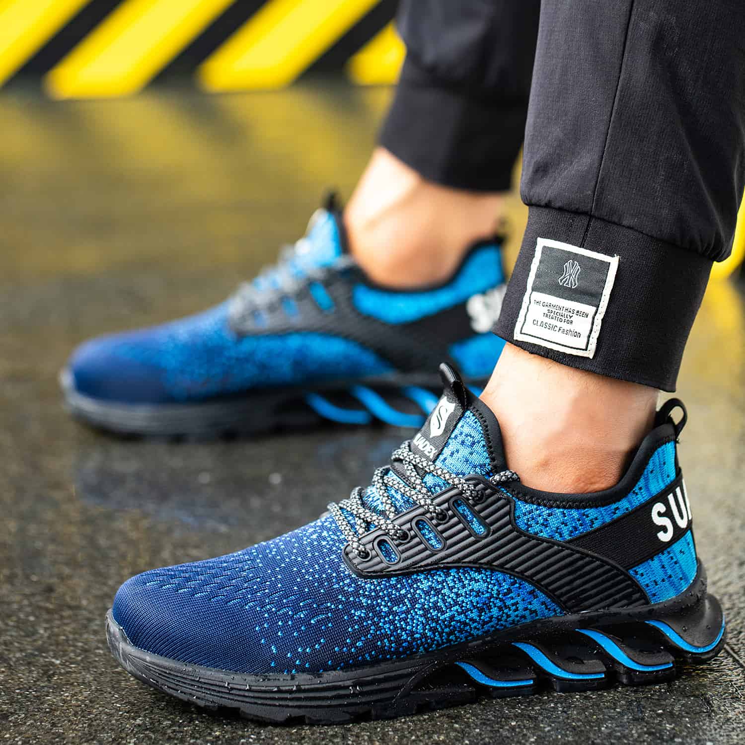Premium Lichtgewicht Veiligheidsschoenen – Comfortabele & Duurzame Werkschoenen met Stalen Neus en Antislip Zool