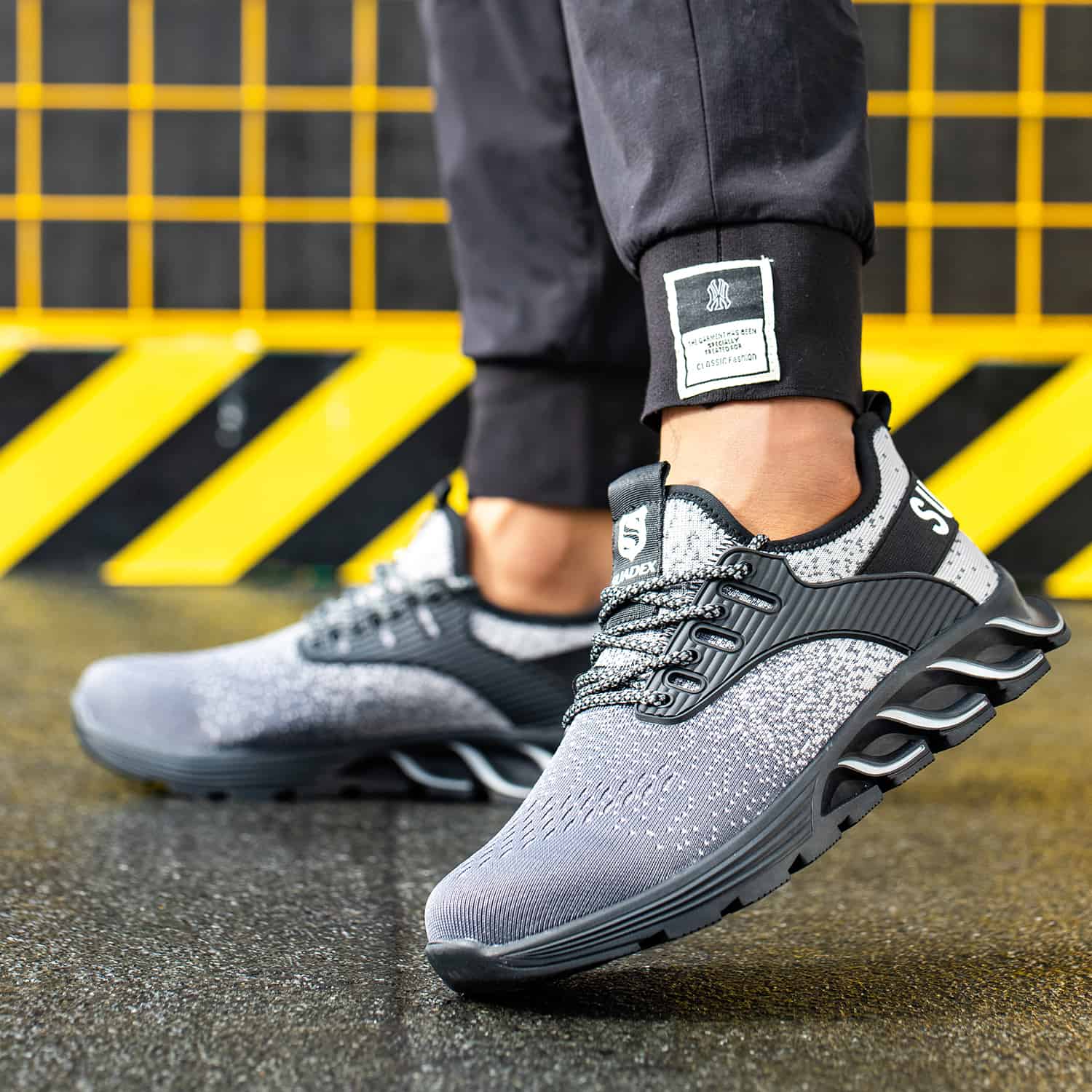 Premium Lichtgewicht Veiligheidsschoenen – Comfortabele & Duurzame Werkschoenen met Stalen Neus en Antislip Zool
