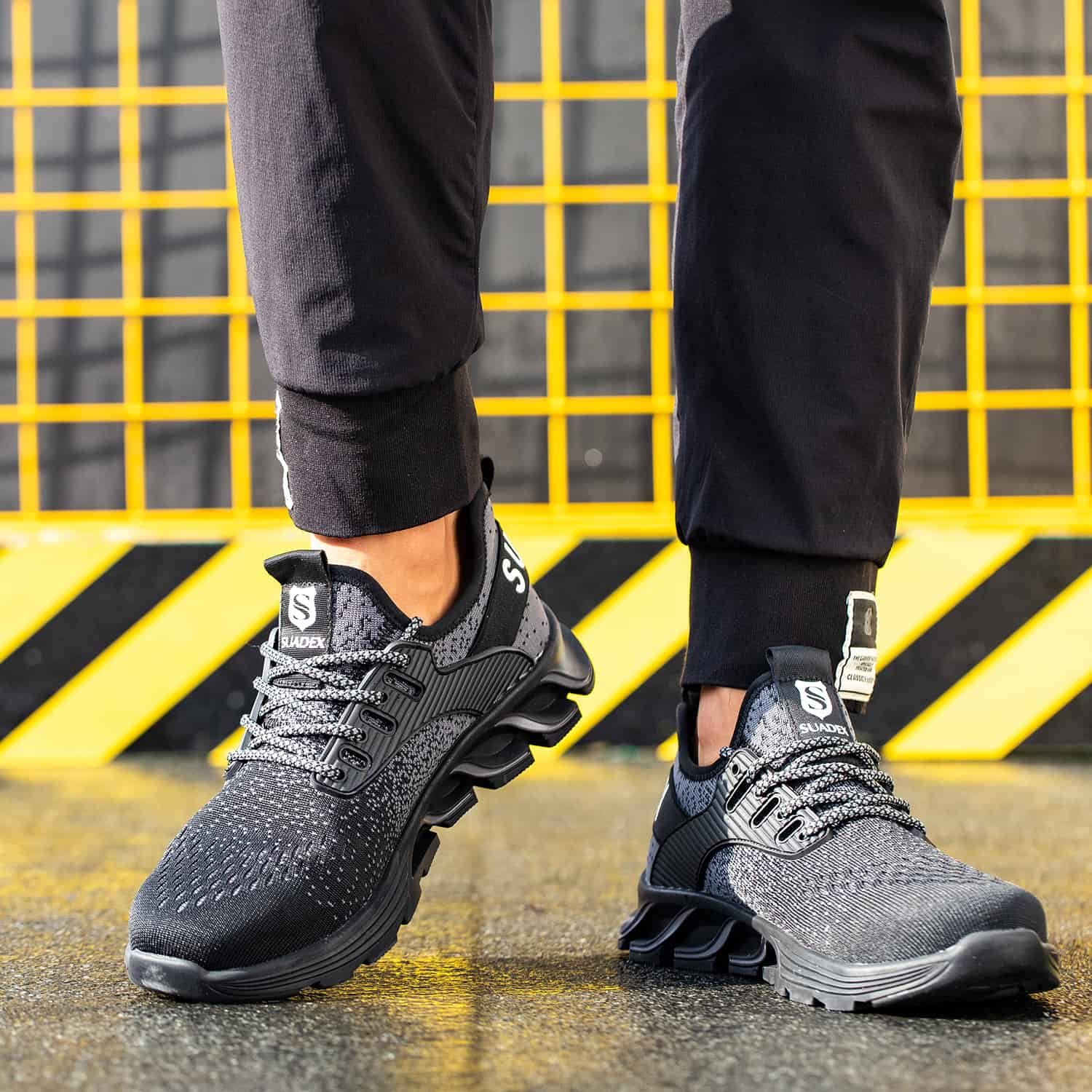 Premium Lichtgewicht Veiligheidsschoenen – Comfortabele & Duurzame Werkschoenen met Stalen Neus en Antislip Zool