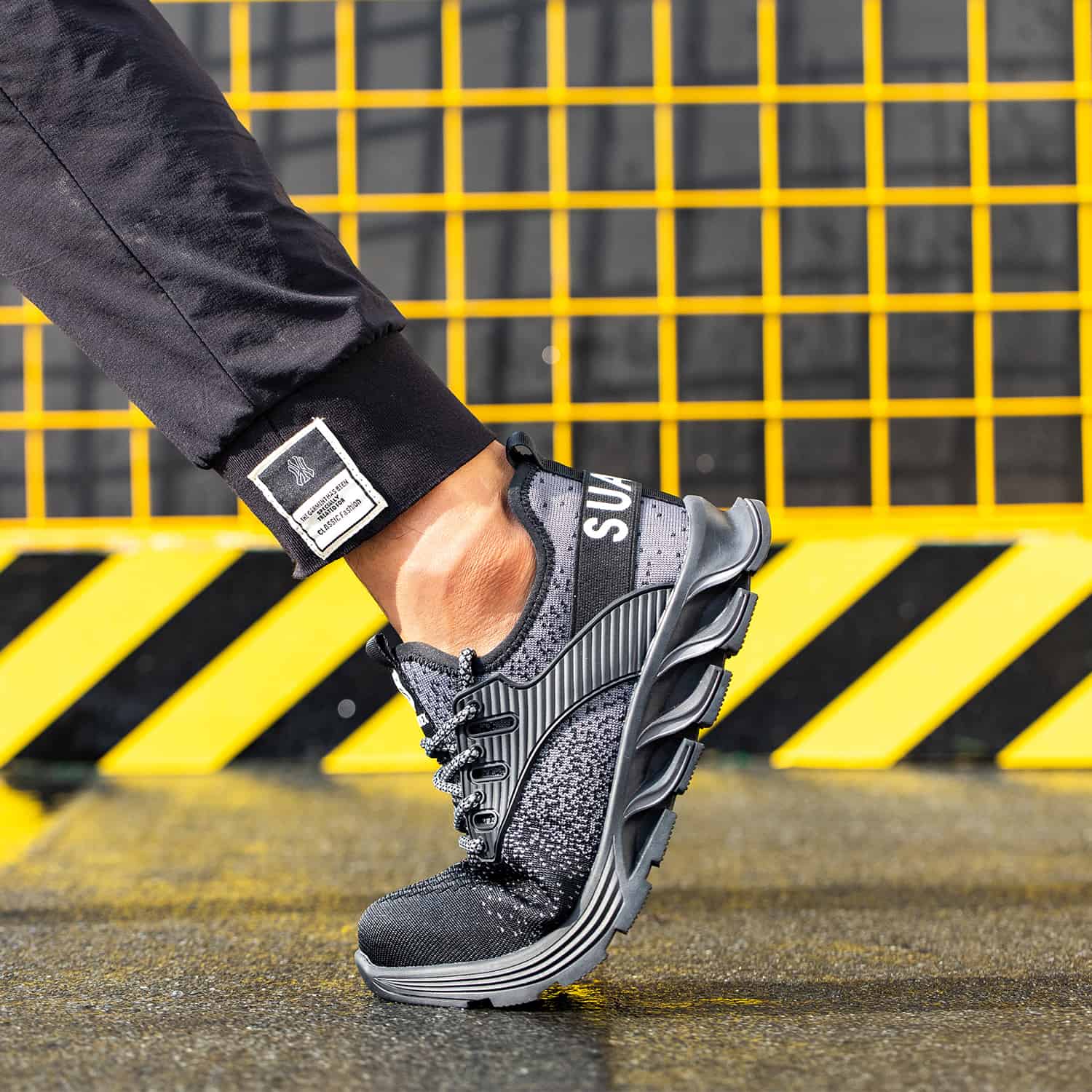 Premium Lichtgewicht Veiligheidsschoenen – Comfortabele & Duurzame Werkschoenen met Stalen Neus en Antislip Zool