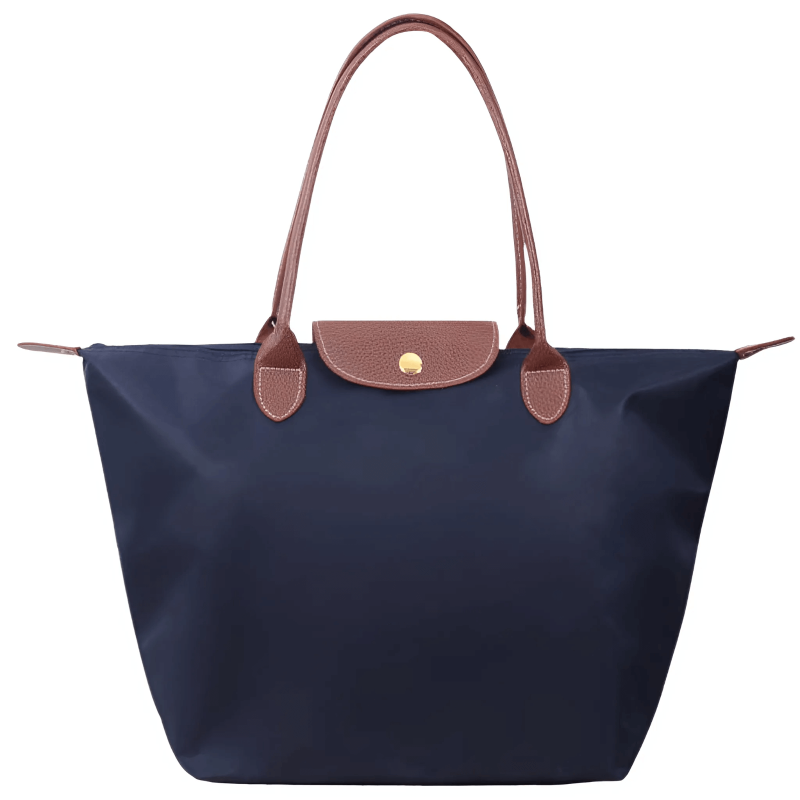 Chique Schoudertas van Luxe Oxford met Leren Details – Elegant, Duurzaam & Functioneel Ontwerp