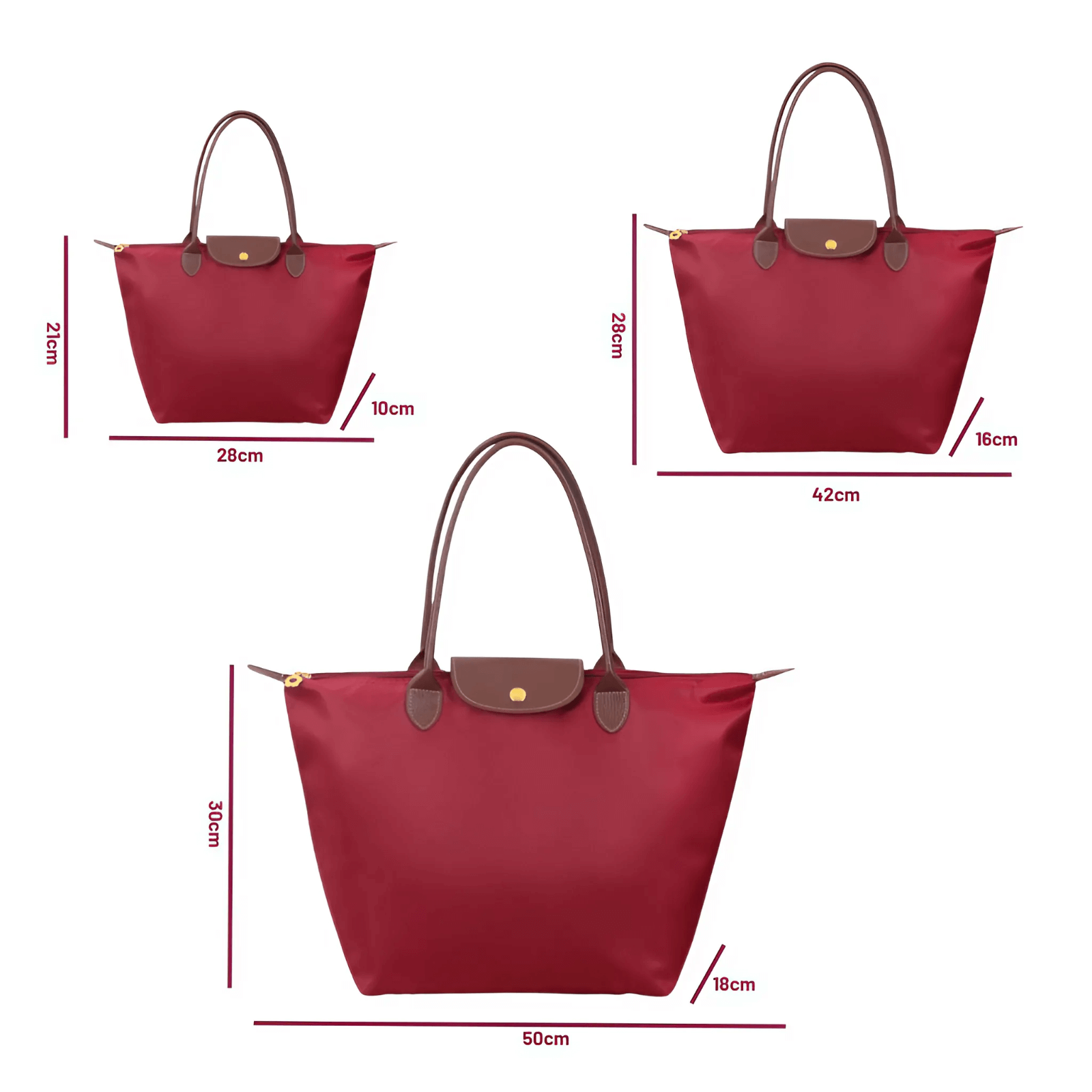 Chique Schoudertas van Luxe Oxford met Leren Details – Elegant, Duurzaam & Functioneel Ontwerp