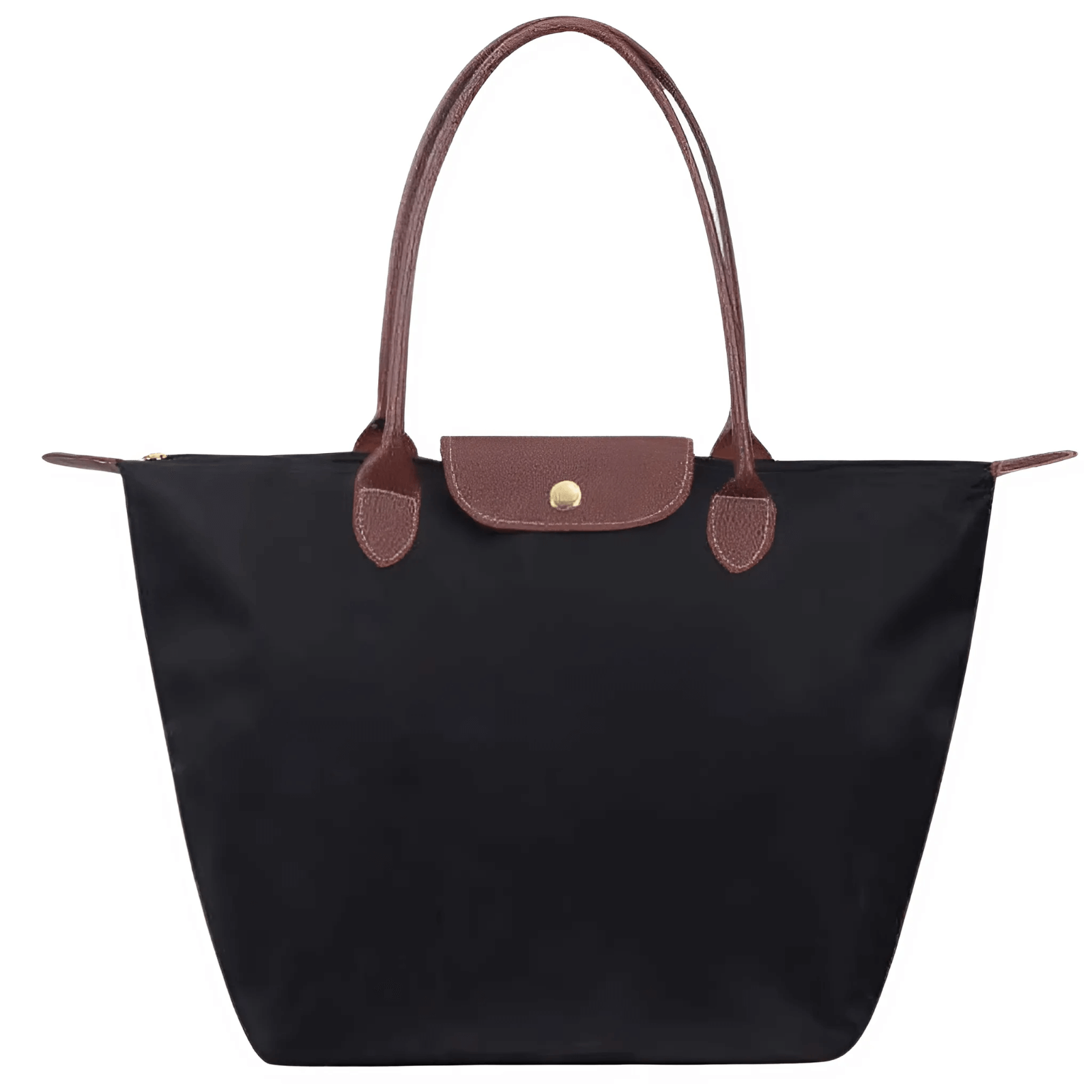 Chique Schoudertas van Luxe Oxford met Leren Details – Elegant, Duurzaam & Functioneel Ontwerp