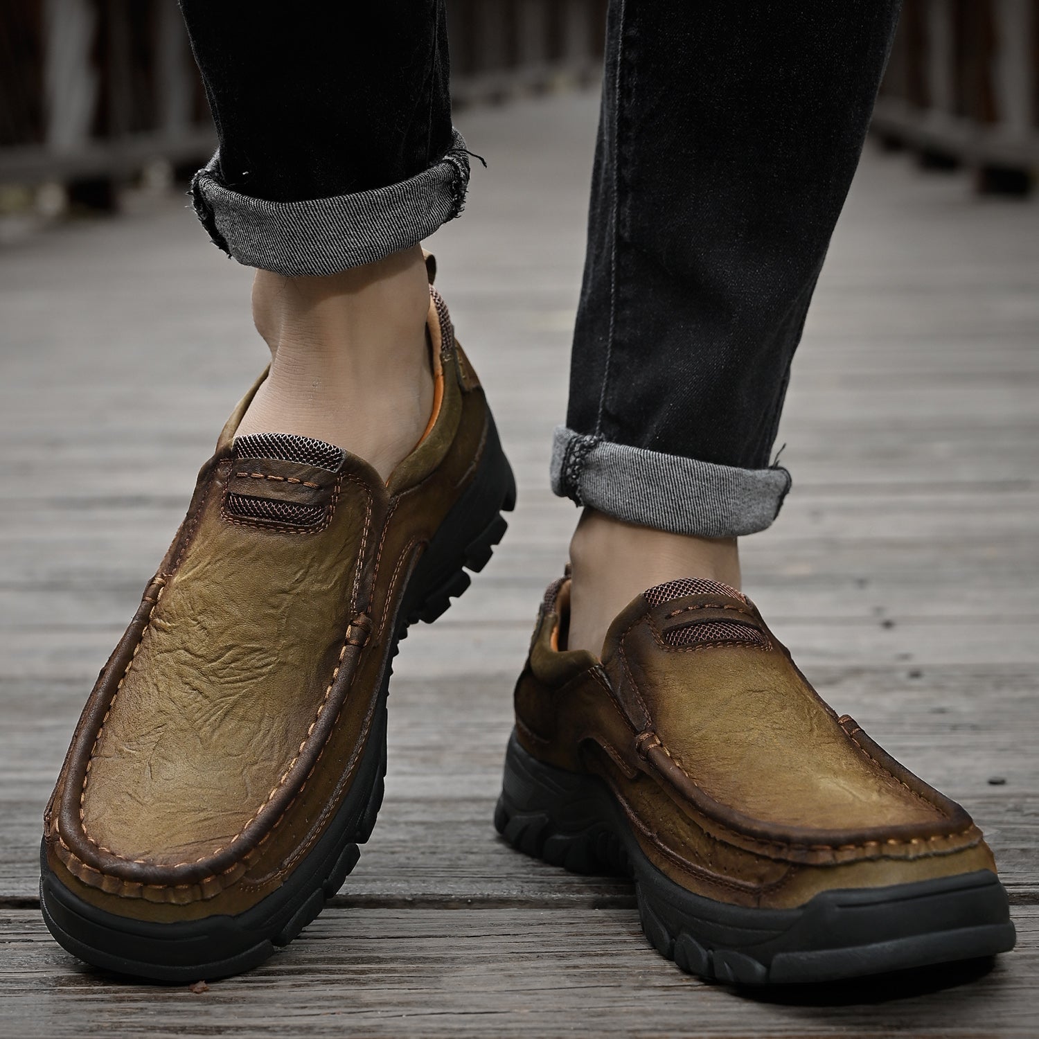 Heren Transition Laarzen met Orthopedische Zool – Extreem Comfortabel & Duurzaam