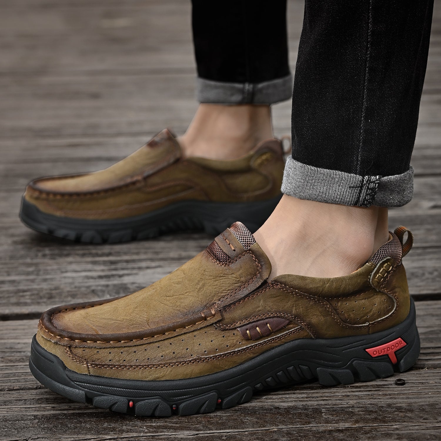 Heren Transition Laarzen met Orthopedische Zool – Extreem Comfortabel & Duurzaam