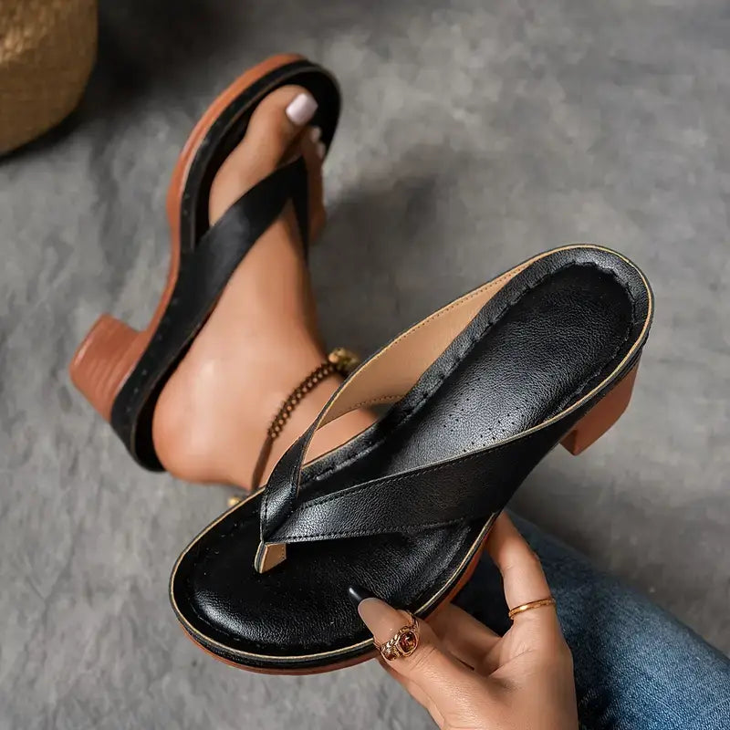 Orthopedische Sleehak Slippers voor Dames – Voetboogondersteuning, Hielkussen & Antislip Comfort