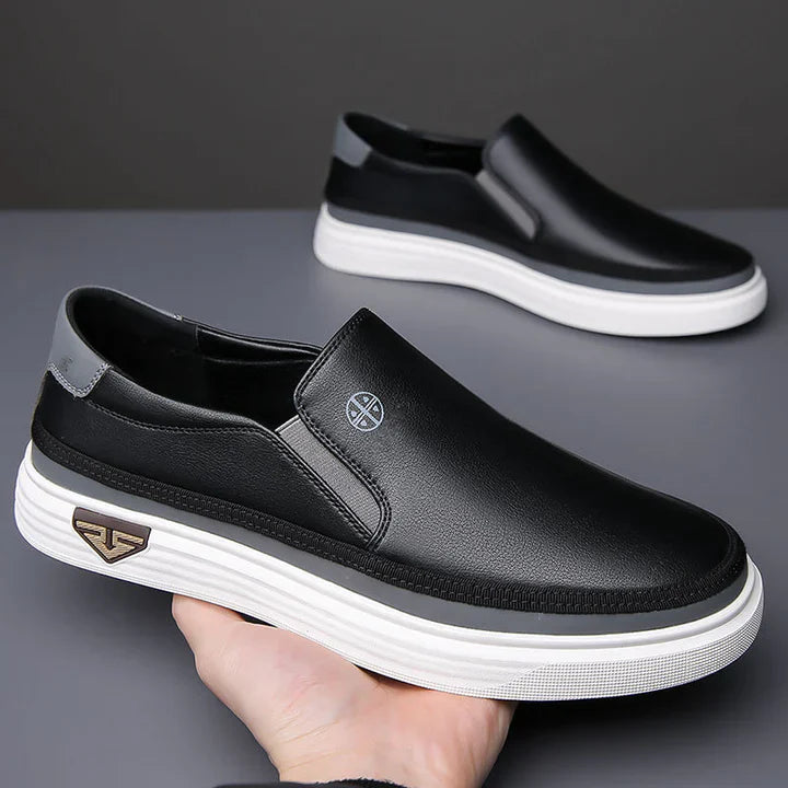 Leren Slip-On Schoenen – Echt Leer & Comfortabele Instappers voor Heren en Dames