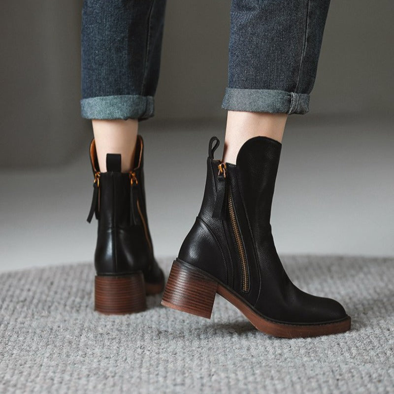 Ankle Boots – Stijlvolle en Comfortabele Enkelhoge Laarzen voor Dames