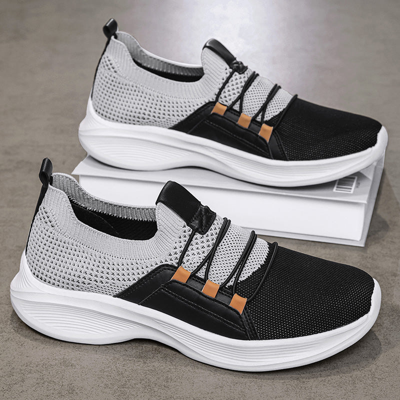 Orthopedische Gebreide Sneakers – Ademend Instap Wandelschoenen met Comfortabele Inlegzool & Antislip Zool