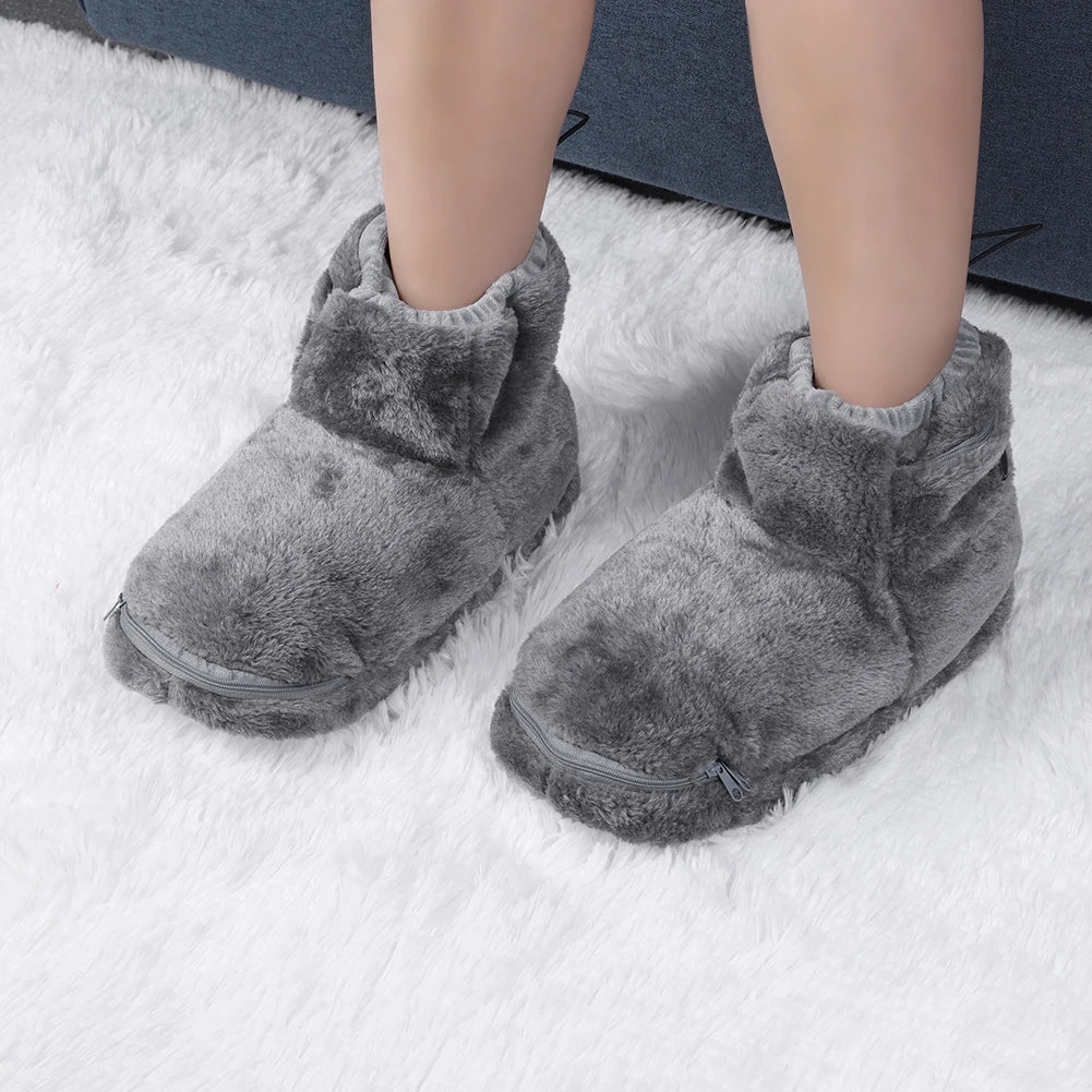 Dreamstep USB-Verwarmde Pantoffels – Knusse & Warme Sloffen voor Koude Winterdagen