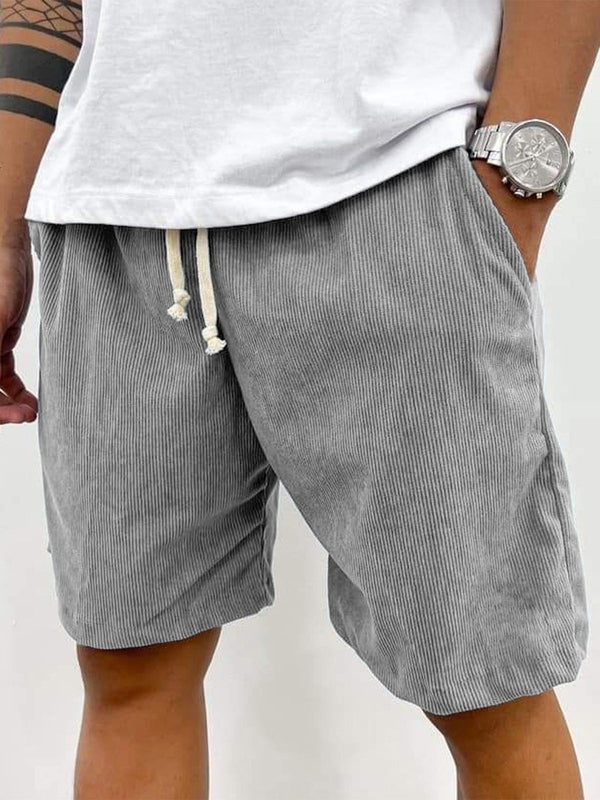 Casual corduroy shorts voor heren – korte broek met eigentijdse stijl