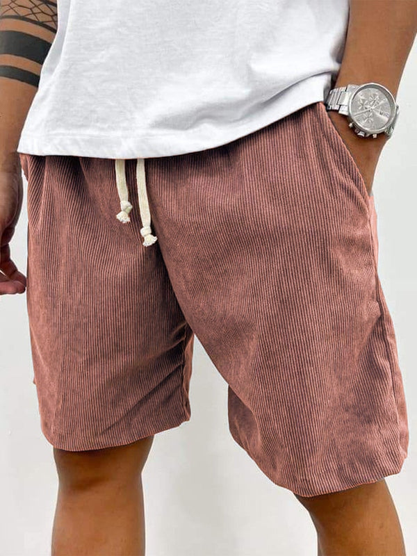 Casual corduroy shorts voor heren – korte broek met eigentijdse stijl