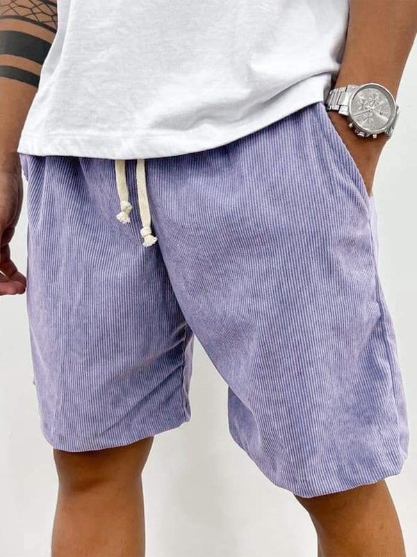 Casual corduroy shorts voor heren – korte broek met eigentijdse stijl