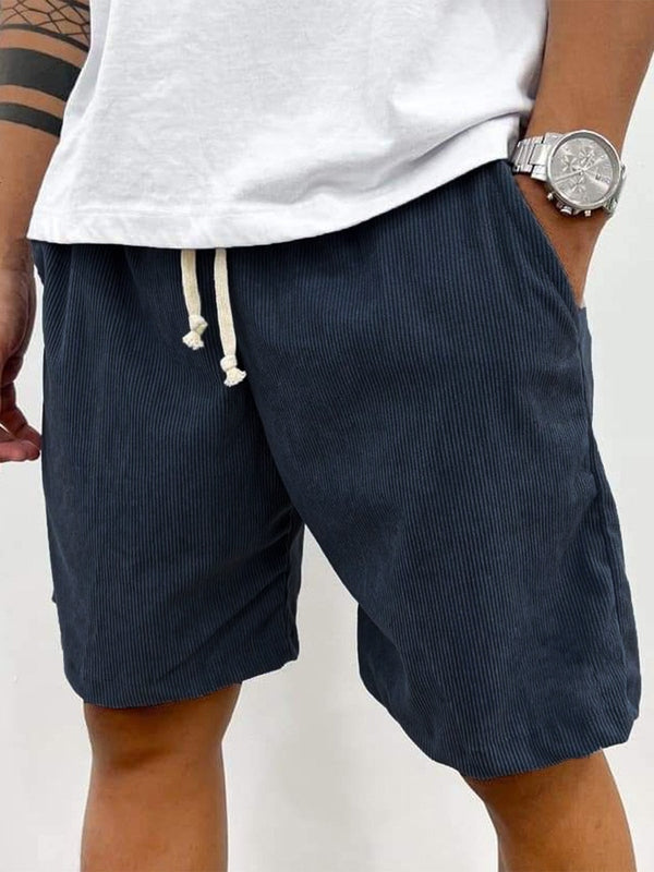 Casual corduroy shorts voor heren – korte broek met eigentijdse stijl