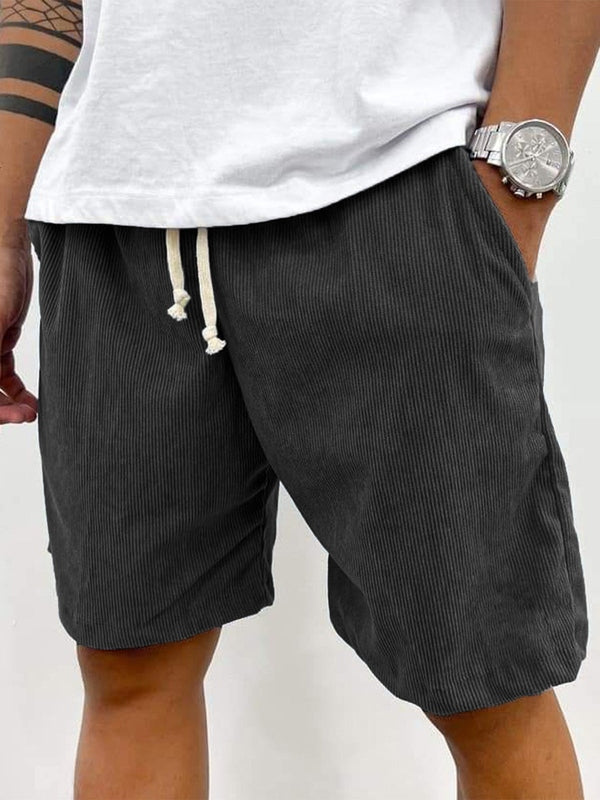 Casual corduroy shorts voor heren – korte broek met eigentijdse stijl