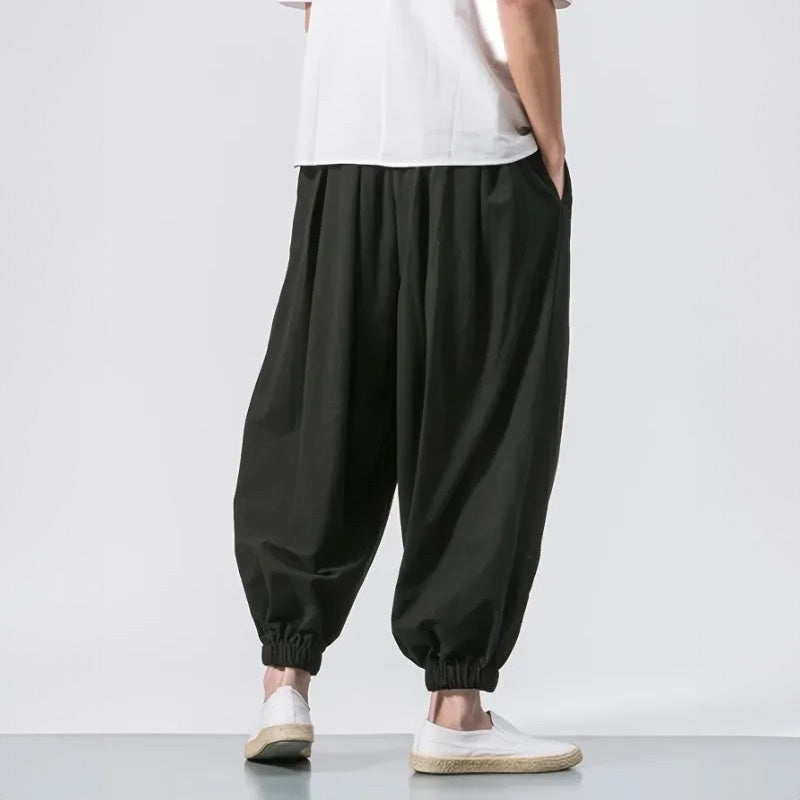 Oversized Katoen Linnen Broek – Ademend & Comfortabel | Casual Streetwear