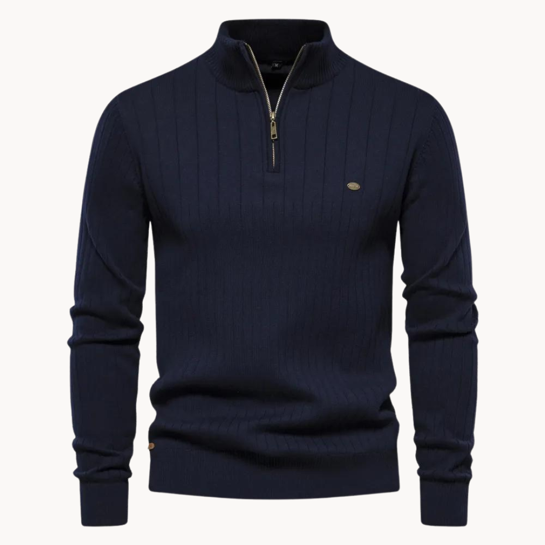 Quarter Zip Sweater – Stijlvol, Comfortabel & Tijdloos