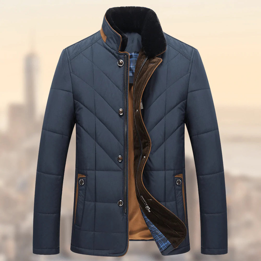 Elegante Winterjas voor Heren – Stijlvol, Warm en Perfect voor Koude Dagen