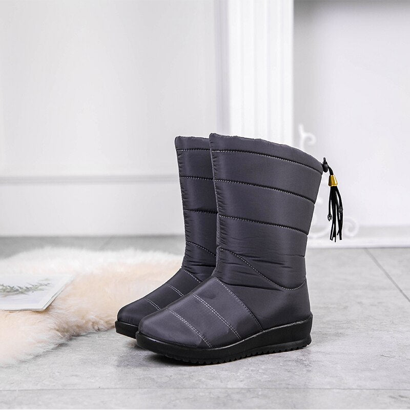 Superwarme Zachte Dames Winterlaarzen – Antislip, Lichtgewicht & Comfortabel