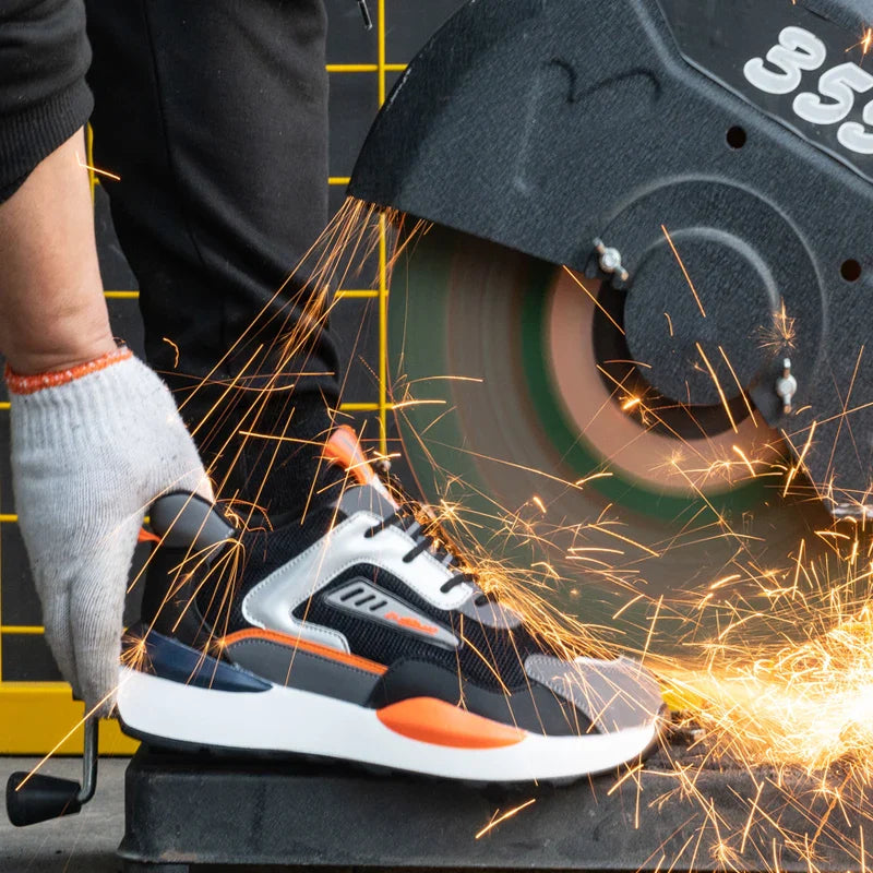 Hoogwaardige Onverwoestbare Veiligheidsschoenen – Lichtgewicht Werksneakers met Stalen Neus