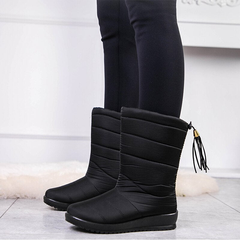 Superwarme Zachte Dames Winterlaarzen – Antislip, Lichtgewicht & Comfortabel