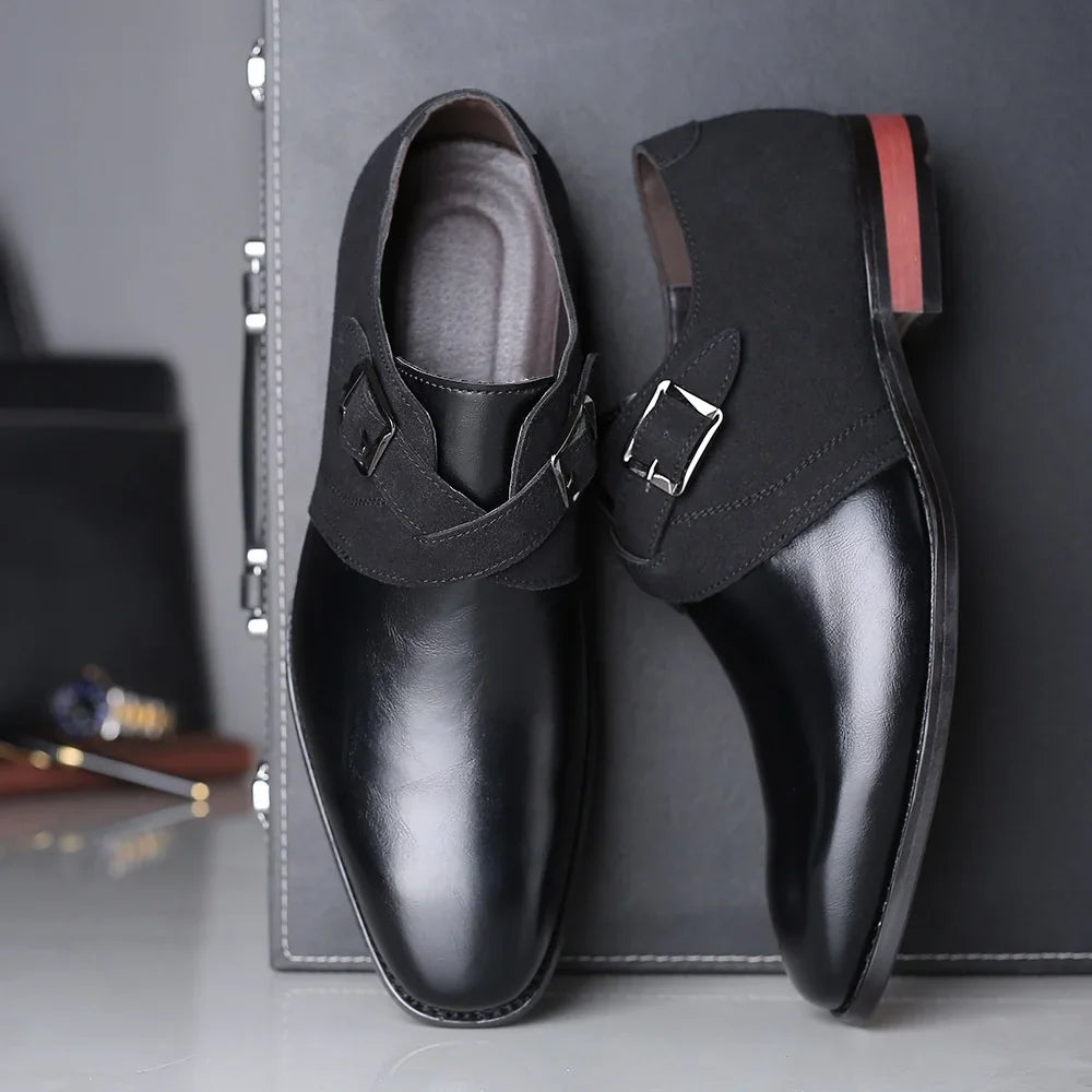 Elegante Schoenen Heren – Premium Leren Derby’s met Comfortabele Zool & Tijdloos Design