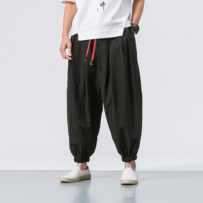 Oversized Katoen Linnen Broek – Ademend & Comfortabel | Casual Streetwear