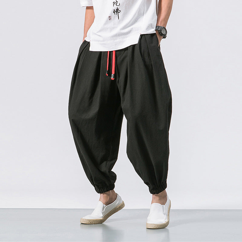 Oversized Katoen Linnen Broek – Ademend & Comfortabel | Casual Streetwear