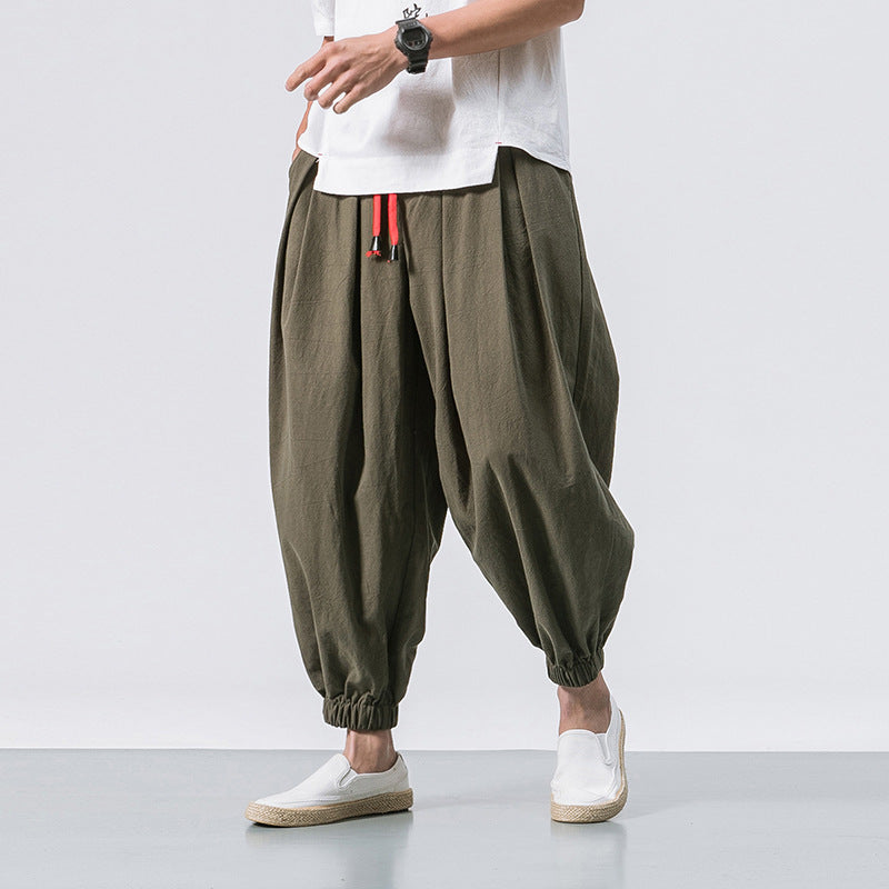 Oversized Katoen Linnen Broek – Ademend & Comfortabel | Casual Streetwear