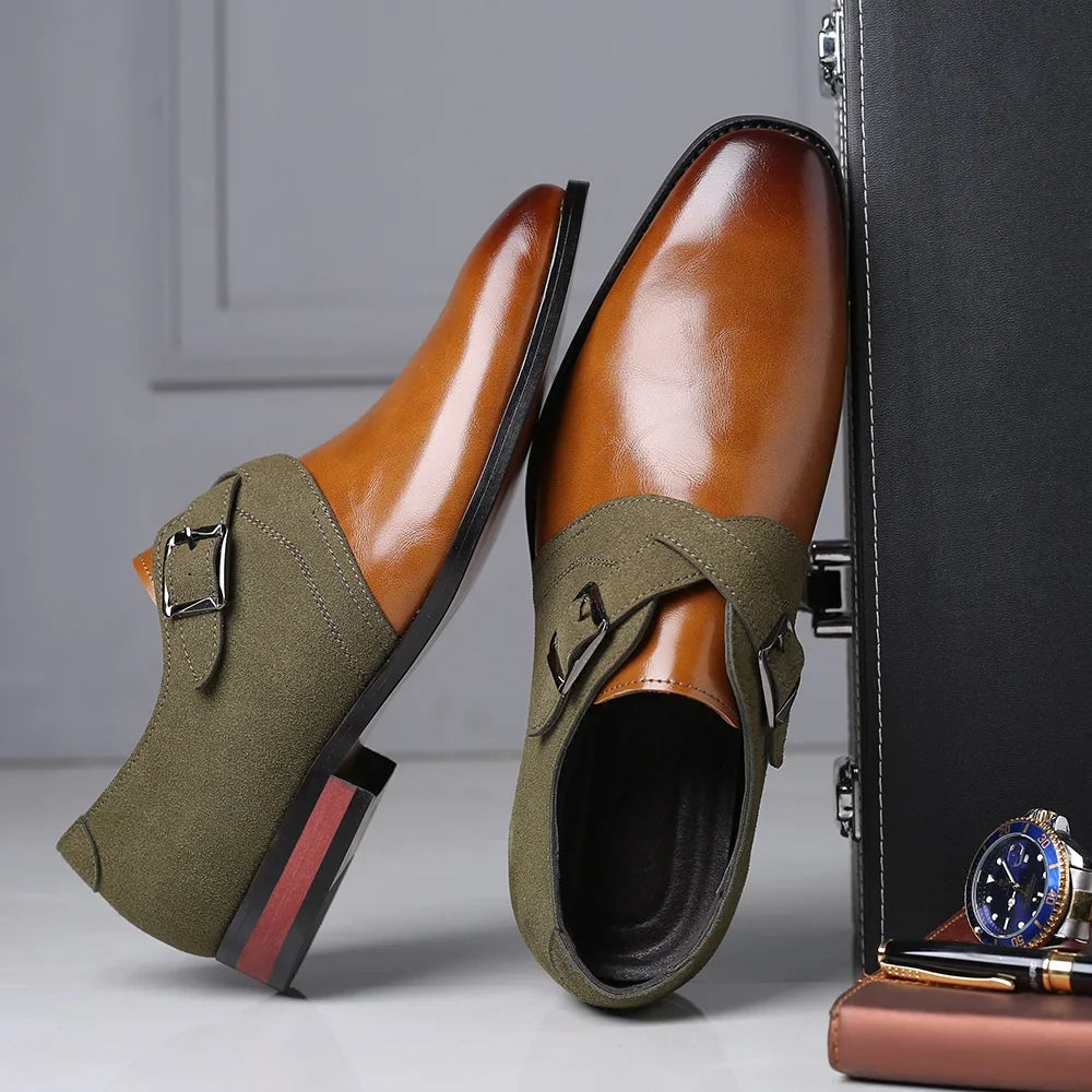 Elegante Schoenen Heren – Premium Leren Derby’s met Comfortabele Zool & Tijdloos Design