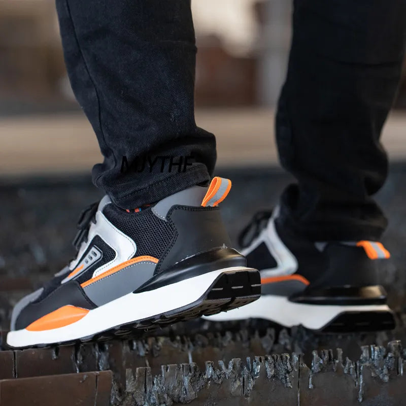 Hoogwaardige Onverwoestbare Veiligheidsschoenen – Lichtgewicht Werksneakers met Stalen Neus