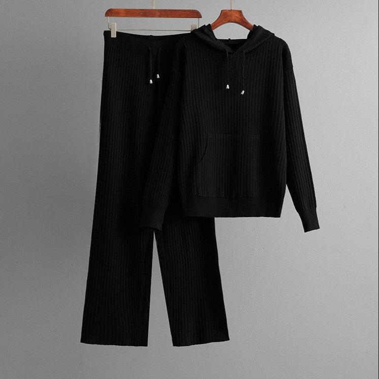 Eenvoudige Casual Set – Comfortabele Hoodie & Jogger voor Dagelijks Gebruik