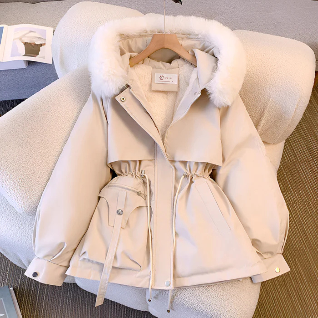 Elegante Winterjas – Stijlvolle, Warme & Waterafstotende Damesjas voor Winterse Dagen