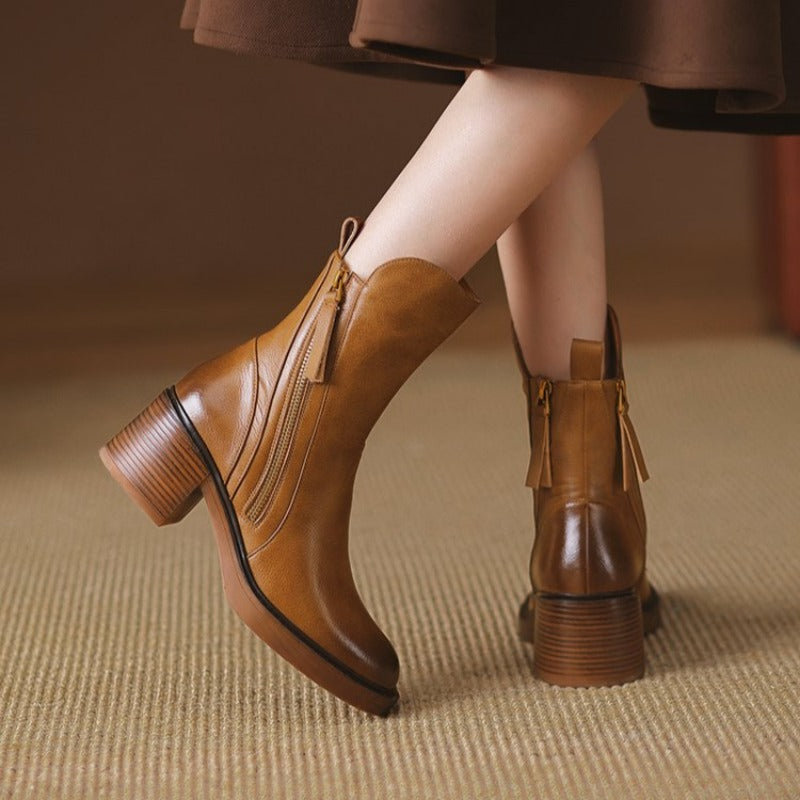 Ankle Boots – Stijlvolle en Comfortabele Enkelhoge Laarzen voor Dames