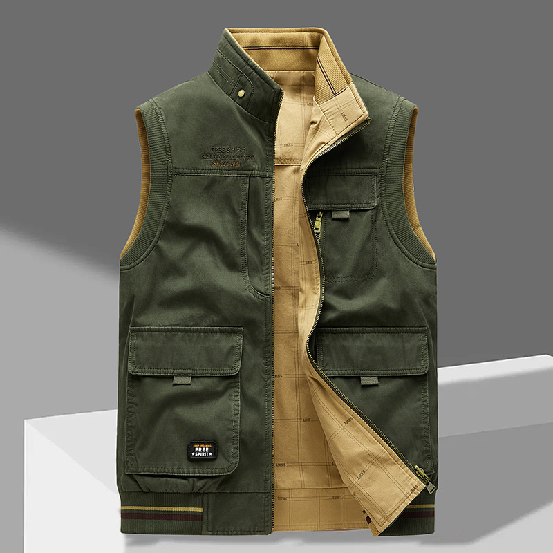 Duurzame Heren Bodywarmer – Minimalistisch en Veelzijdig