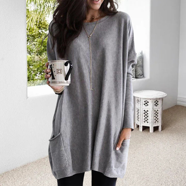 Relaxte Top met Zakken – Comfortabel, Praktisch en Stijlvol