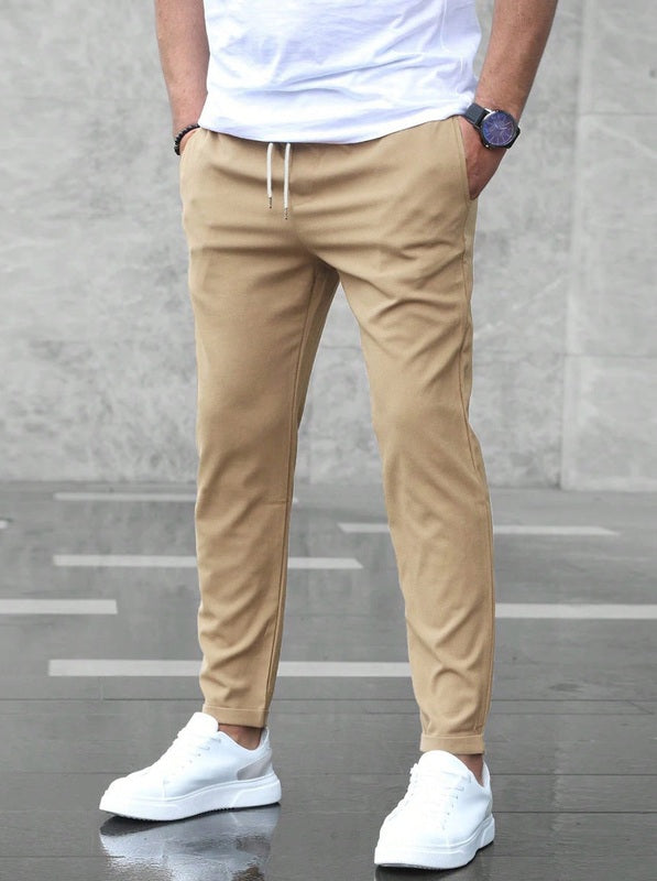 Slim fit broek voor heren – rekbaar en stijlvol voor elke dag