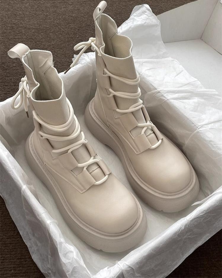 Chunky Winterlaarzen – Warm, Stijlvol & Comfortabel voor Koude Dagen